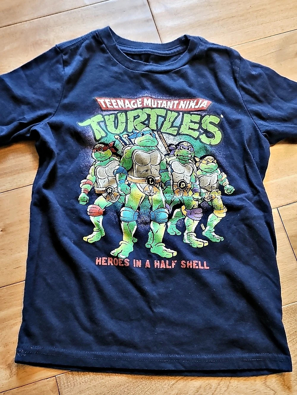 Nickelodeon Teenage Mutant Ninja Turtles Graphic T-Shirt Graphic Tee Boys XS